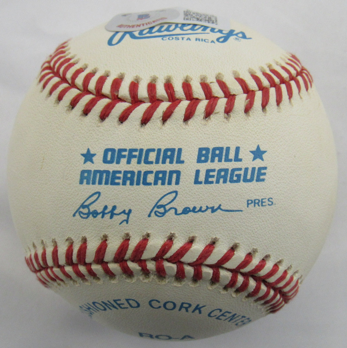 Nolan Ryan Signed Auto Rawlings Baseball Beckett Hologram