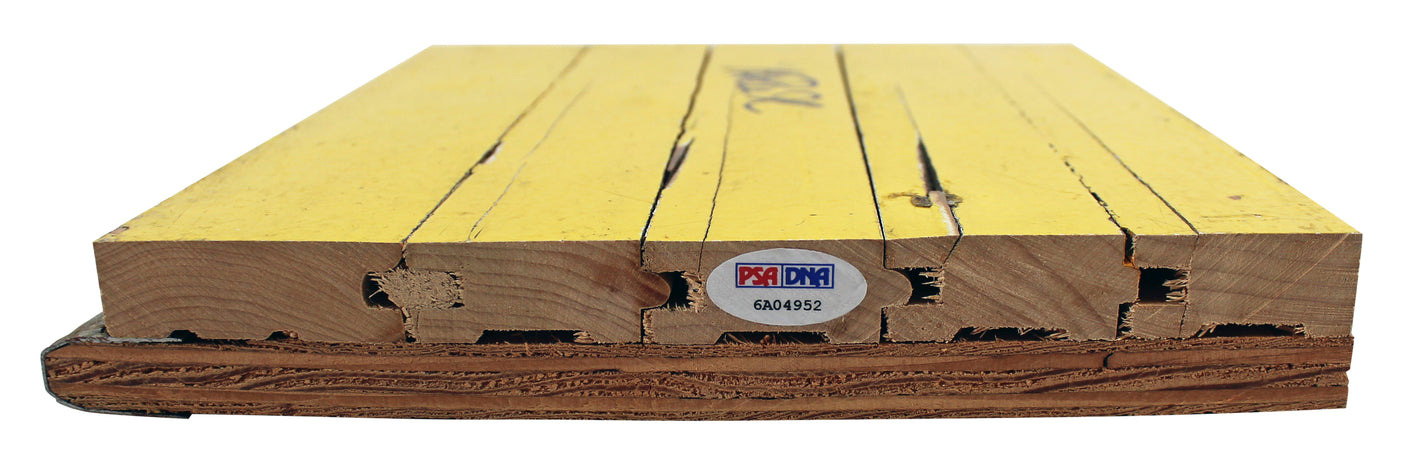 Lakers Magic Johnson Authentic Signed 8x10 Forum Floorboard PSA/DNA Itp #6A04952