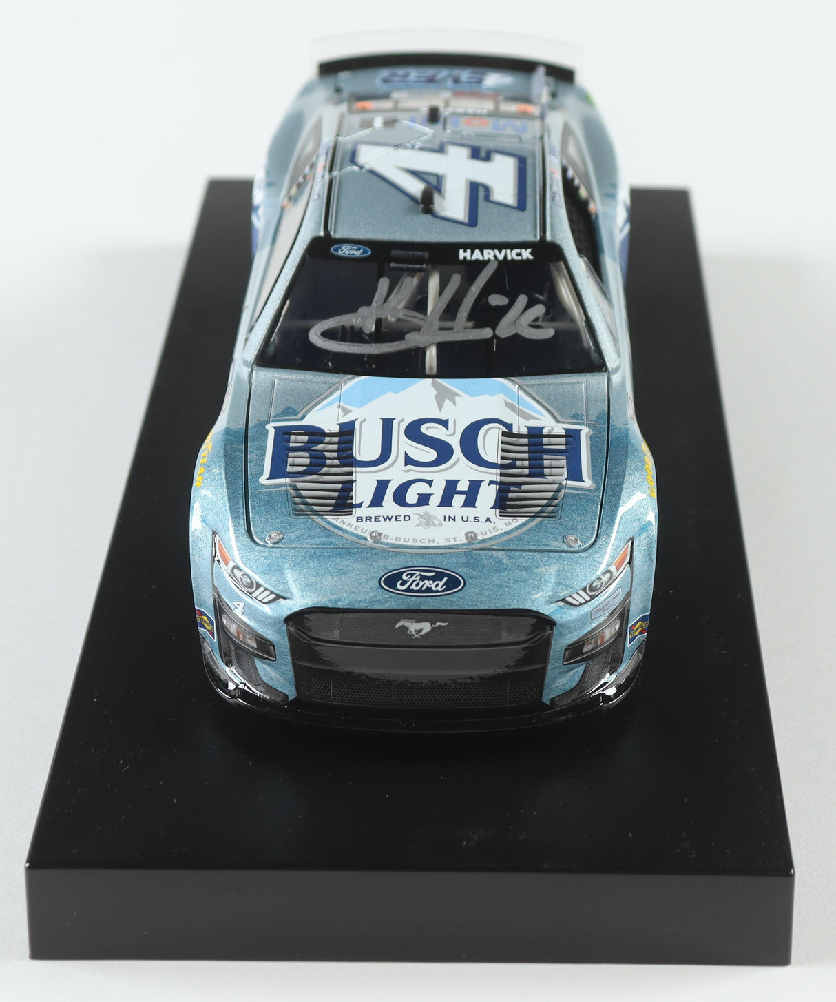 Kevin Harvick Signed 2023 Busch Light #Busch401k 1:24 Diecast Car (PA)