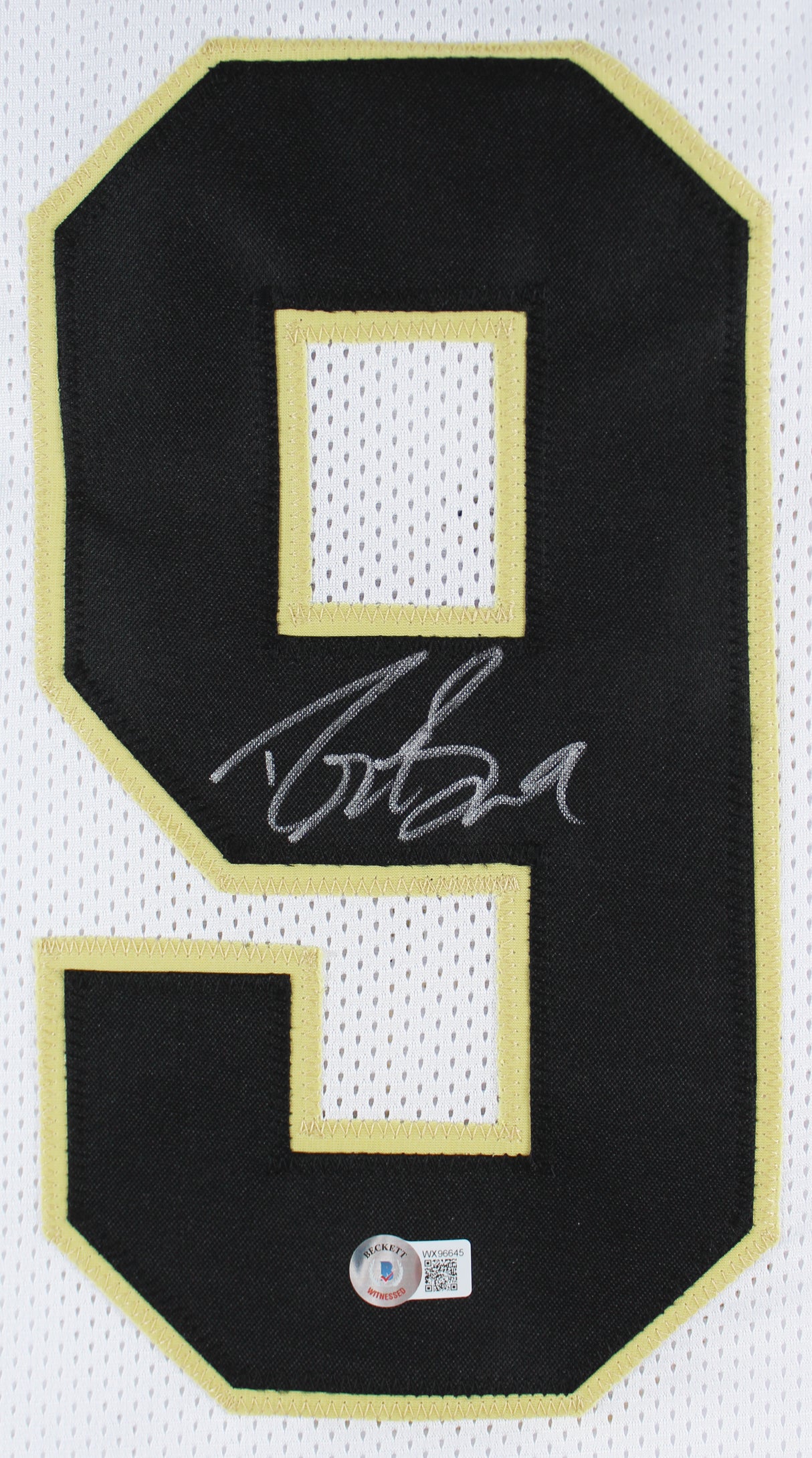Drew Brees Authentic Signed White Pro Style Jersey Autographed BAS Witnessed