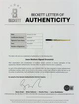 Jason Bonham Led Zeppelin Signed 12/10/2007 O2 Arena Stage Used Drumstick BAS