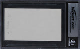 Natalie Schafer Gilligan's Island Authentic Signed 3x5 Index Card BAS Slabbed
