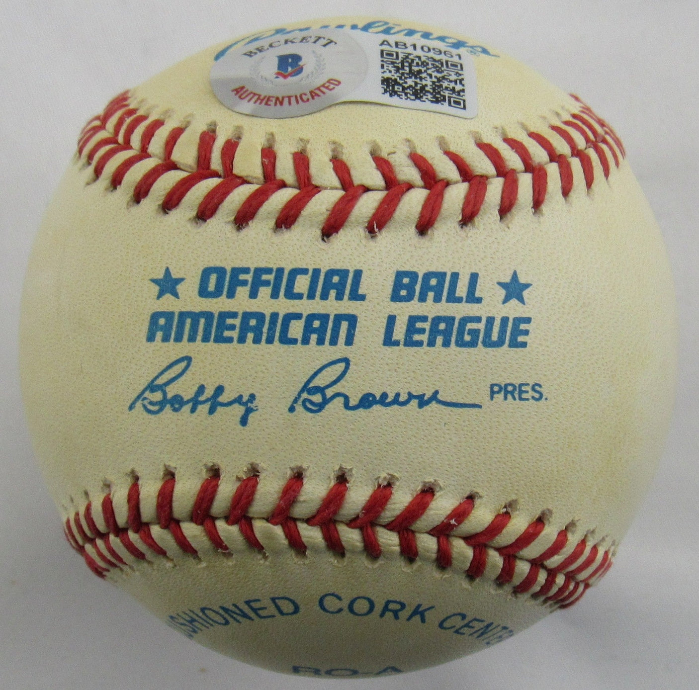Mickey Mantle Signed Auto Rawlings Baseball Beckett LOA