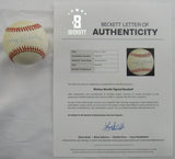 Mickey Mantle Signed Auto Rawlings Baseball Beckett LOA