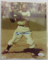 Leo Durocher Signed Auto 8x10 Photo JSA CD18646