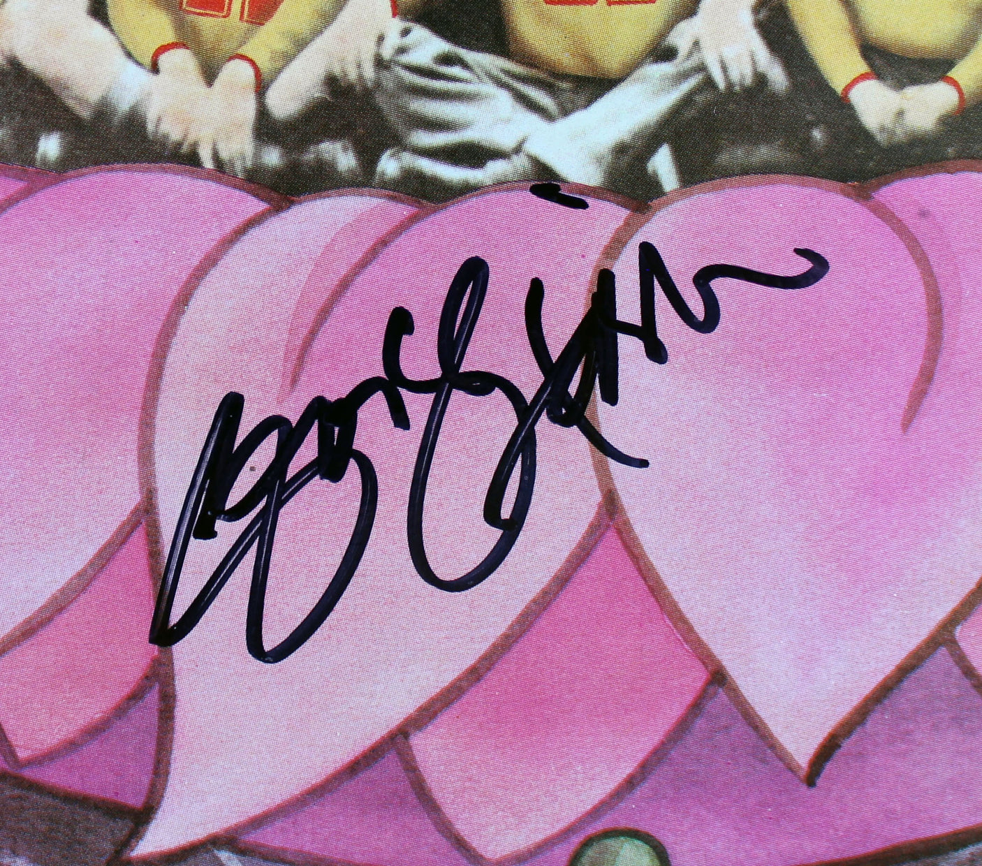 George Harrison Authentic Signed Dark Horse Album Cover W/ Vinyl JSA #BB39754