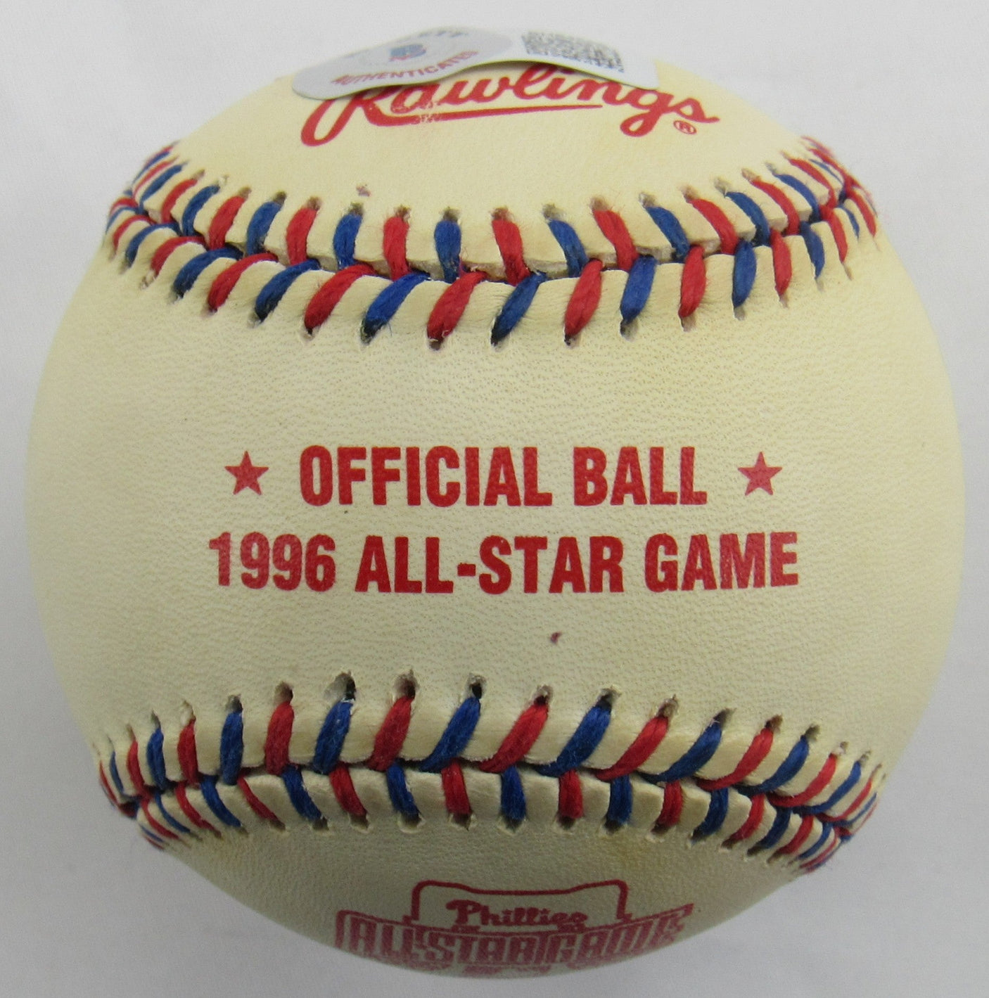 Alex Rodriguez Signed Auto Rawlings 1996 All Star Game Baseball Beckett Hologram
