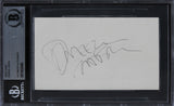 Dweezil Zappa Zappa Plays Zappa Authentic Signed 3x5 Index Card BAS Slabbed