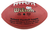 Broncos (3) Elway, Sharpe & Davis Signed SB XXXIII Logo Duke Nfl Football BAS W