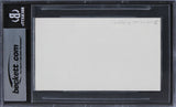 Dweezil Zappa Zappa Plays Zappa Authentic Signed 3x5 Index Card BAS Slabbed