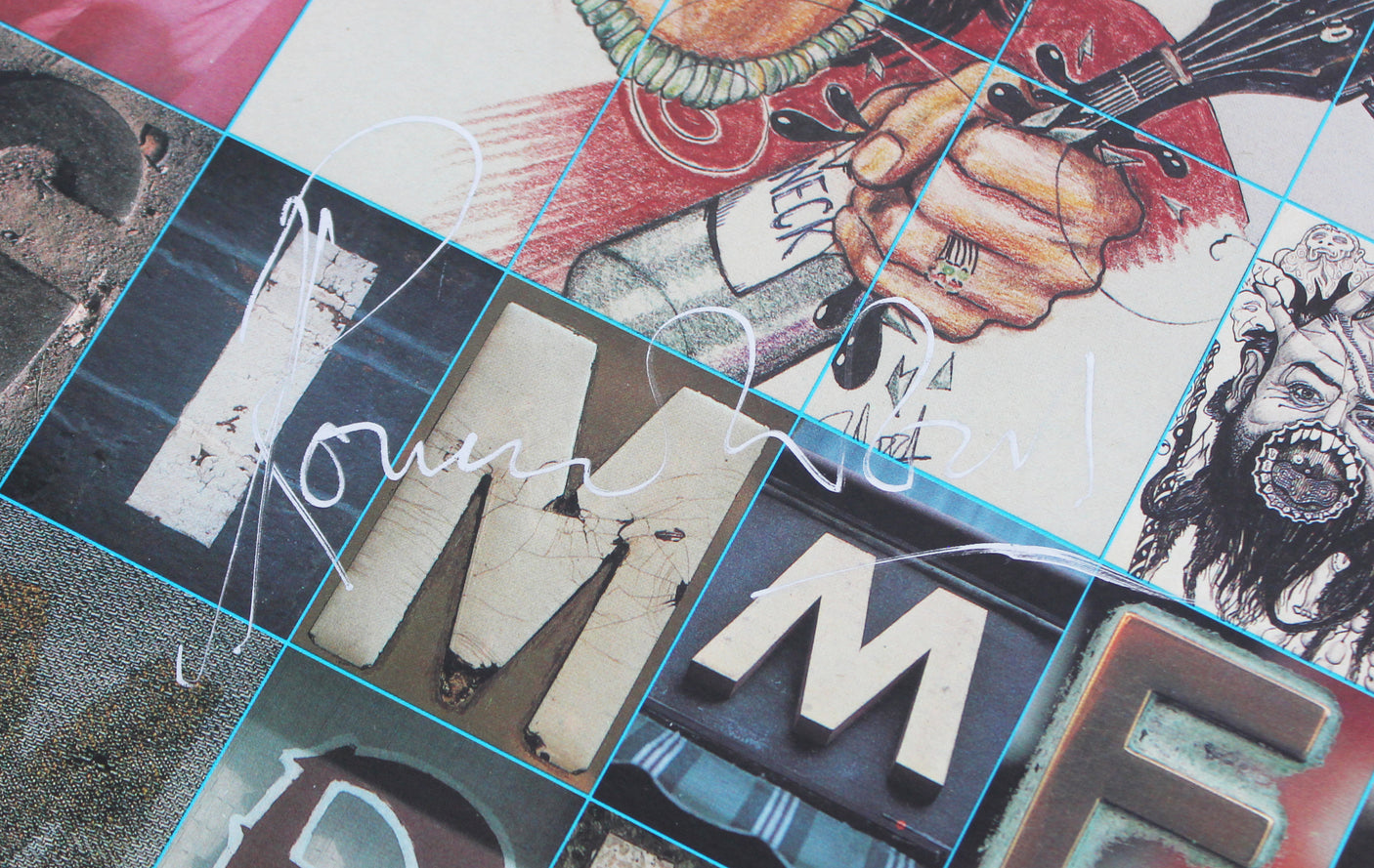 Ronnie Wood Authentic Signed Gimme Some Neck Album Cover W/ Vinyl BAS #E37712