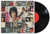 Ronnie Wood Authentic Signed Gimme Some Neck Album Cover W/ Vinyl BAS #E37712