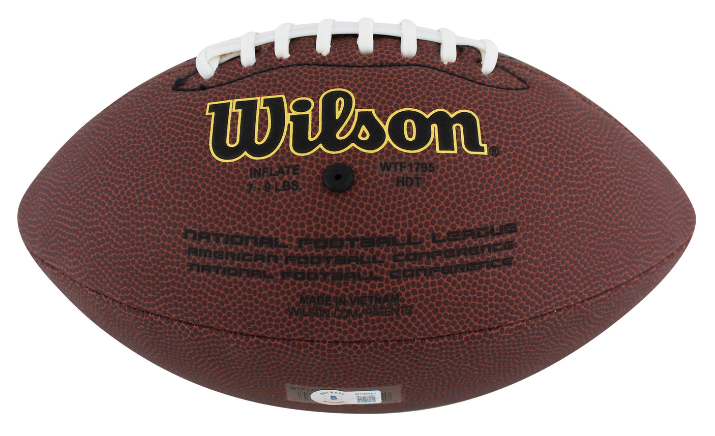 Steelers Kordell Stewart Authentic Signed Wilson Super Grip Nfl Football BAS Wit