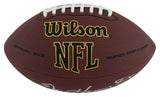 Bears Dan Hampton "HOF 02" Signed Wilson Super Grip Nfl Football BAS Witnessed
