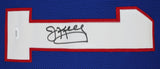 Jim Kelly Authentic Signed Blue Pro Style Jersey Autographed JSA Witness