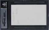 Ming-Na Wen Mulan Authentic Signed 3x5 Index Card Autographed BAS Slabbed