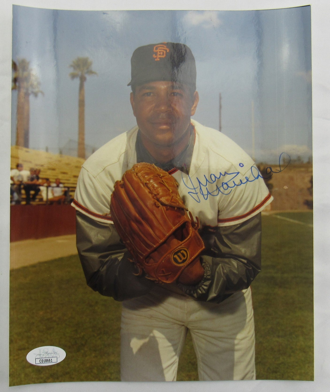 Juan Marichal Signed Auto 8x10 Photo JSA CD18661