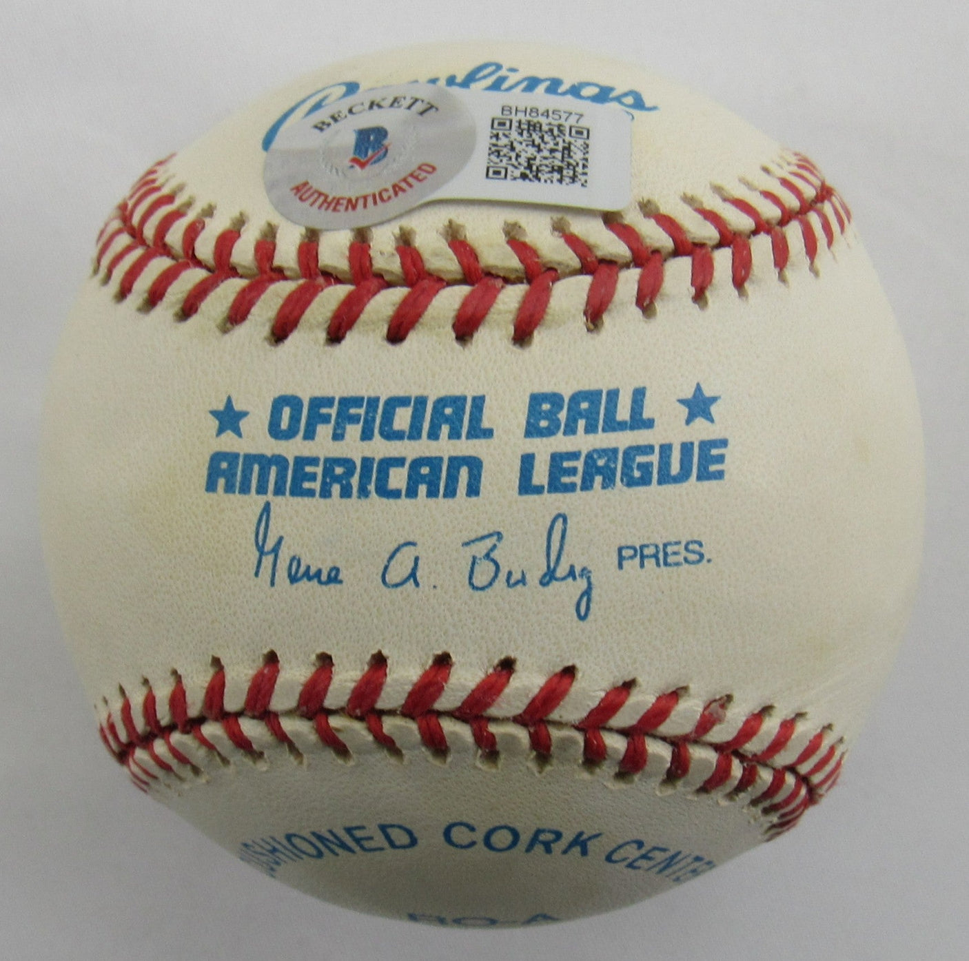 Carlton Fisk Signed Auto Rawlings Baseball w/ Insc Beckett Hologram