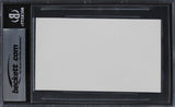 Moon Unit Zappa European Vacation Authentic Signed 3x5 Index Card BAS Slabbed