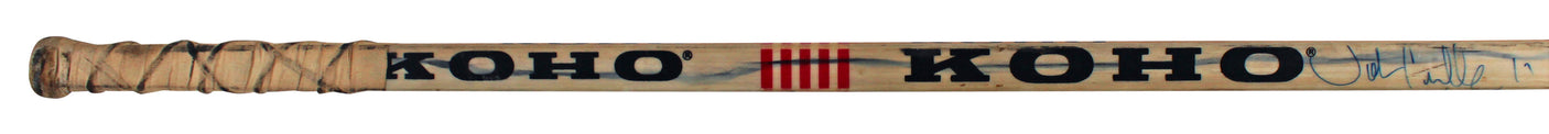 Penguins John Cullen Authentic Signed Game Used KOHO Hockey Stick BAS #BA74059