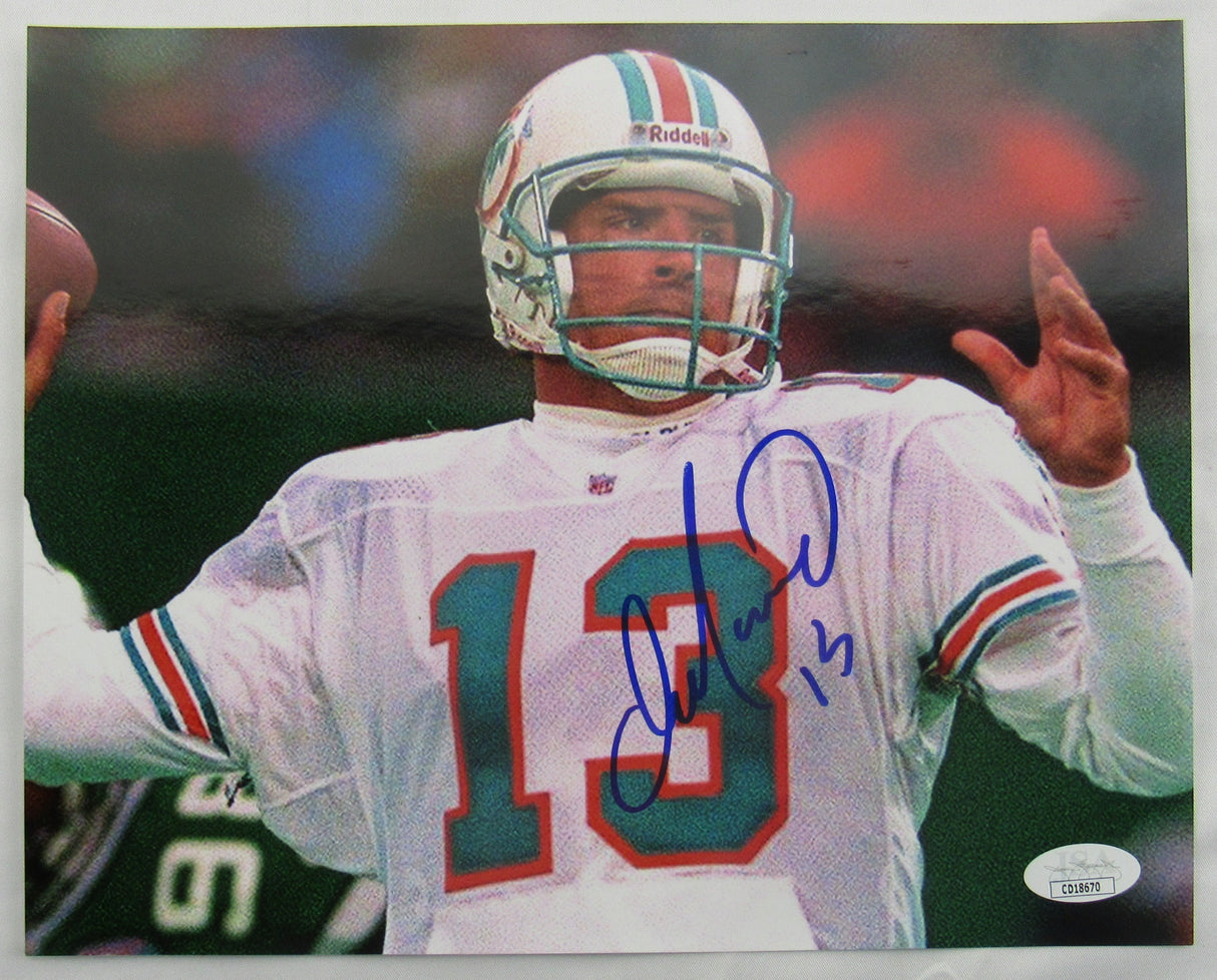 Dan Marino Signed Auto 8x10 Photo JSA CD18670