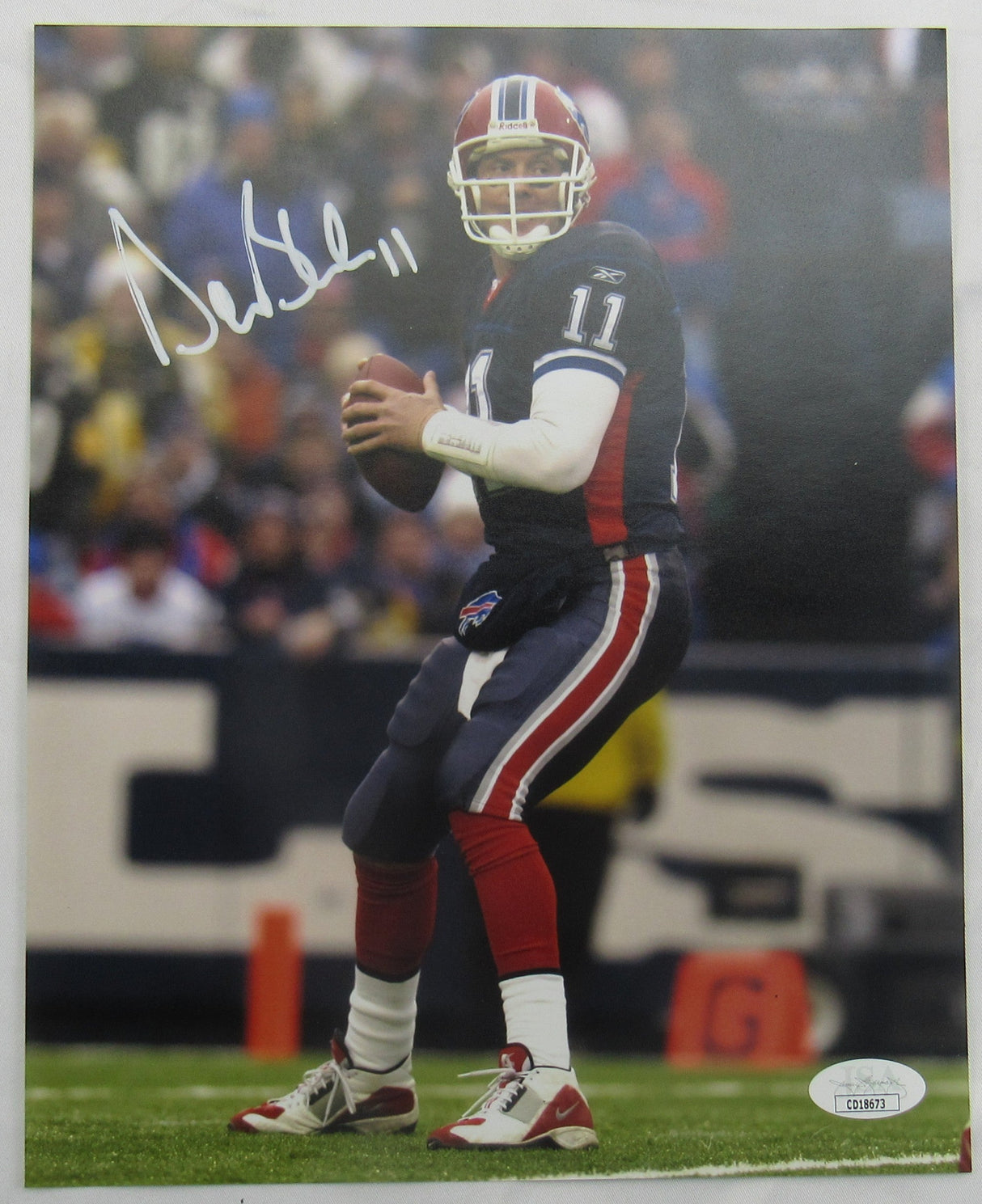 Drew Bledsoe Signed Auto 8x10 Photo JSA CD18673