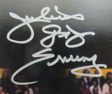Julius Erving Signed Auto 8x10 Photo JSA CD18674
