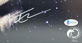 Taron Egerton Rocketman Authentic Signed 12x12 Album Flat Photo BAS #S21236
