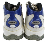 Clyde Drexler Signed 1997-98 Final Season Game Used Reebok DMX Size 15 Shoes JSA