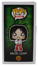 Alice Cooper "B.D.B." Signed #69 Funko Pop Vinyl Figure BAS Witnessed #1W793261