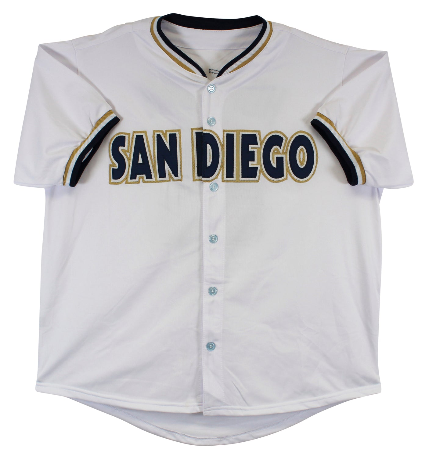 Trevor Hoffman Authentic Signed White Pro Style Jersey BAS Witnessed