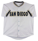 Trevor Hoffman Authentic Signed White Pro Style Jersey BAS Witnessed