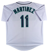 Edgar Martinez Authentic Signed White Pro Style Jersey Autographed BAS
