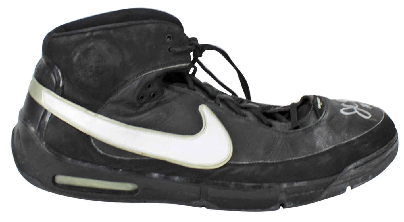 Kings Jason Thompson Signed 2008 Game Used Nike Vis Air Sweet TB Shoes BAS