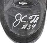 Kings Jason Thompson Signed 2008 Game Used Nike Vis Air Sweet TB Shoes BAS