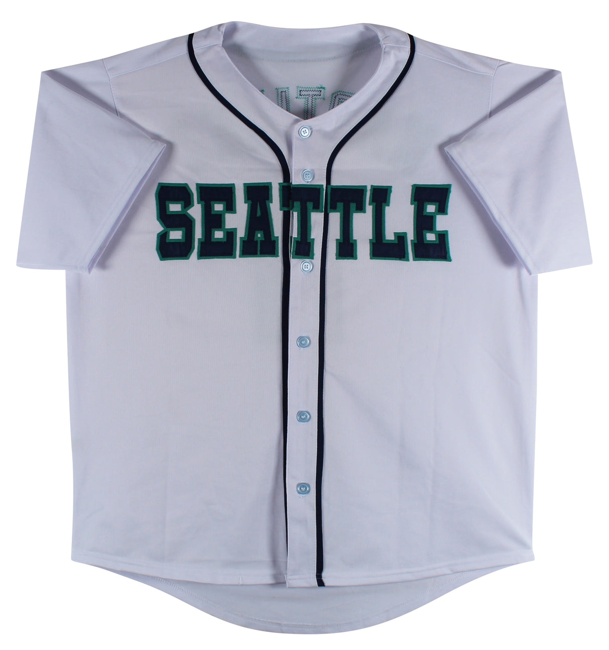 Edgar Martinez Authentic Signed White Pro Style Jersey Autographed BAS