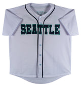 Edgar Martinez Authentic Signed White Pro Style Jersey Autographed BAS