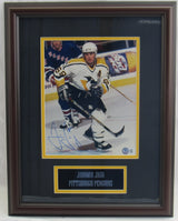 Jaromir Jagr Signed Framed 8x10 Photo Beckett Holo