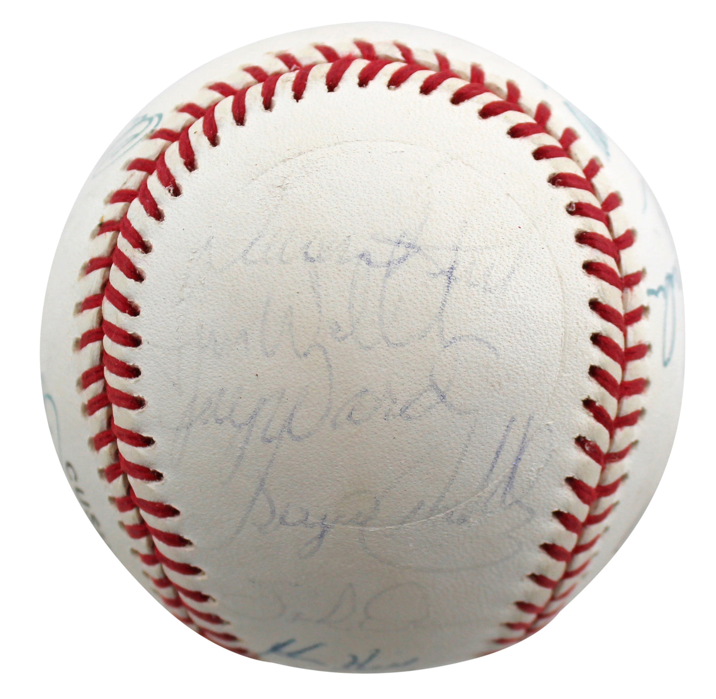 1992 Expos (22) Walker, Carter, Wallach +19 Signed Onl Baseball BAS #AA03193