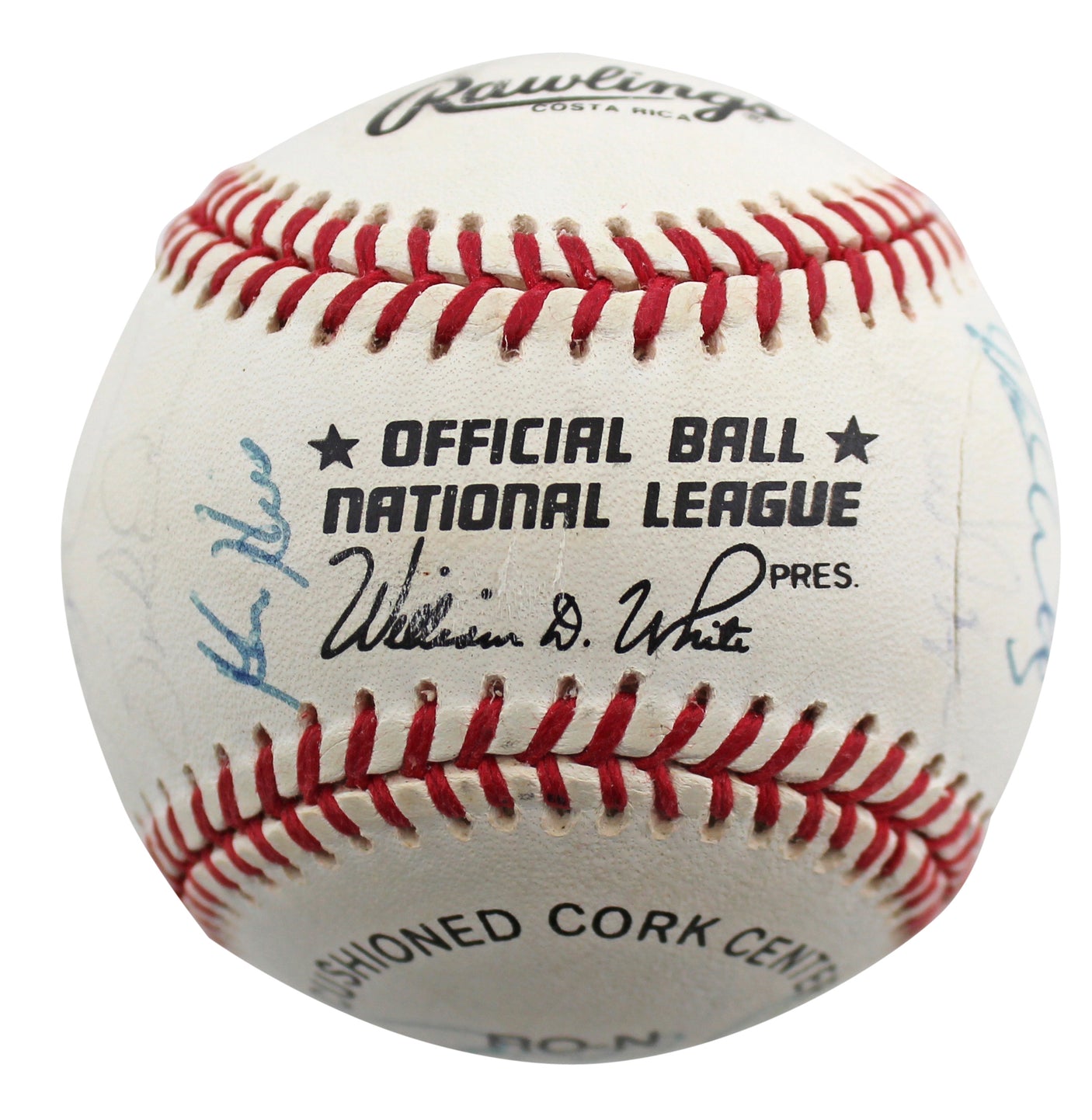 1992 Expos (22) Walker, Carter, Wallach +19 Signed Onl Baseball BAS #AA03193