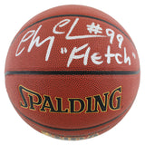 Chevy Chase "Fletch #99" Authentic Signed Spalding Basketball BAS Witnessed