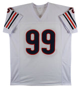 Dan Hampton "HOF 02" Authentic Signed White Pro Style Jersey BAS Witnessed