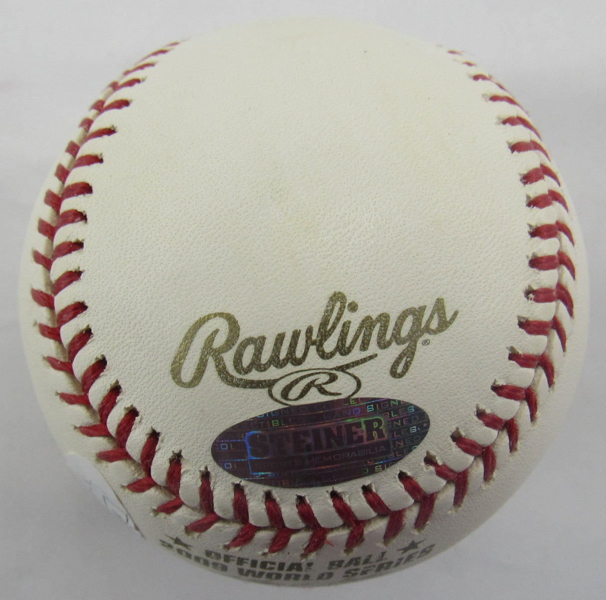 Andy Pettitte Signed Auto Rawlings 2009 World Series Baseball JSA CD18114