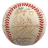 1997 Royals (28) Luzinski, Damon, Dye +25 Signed Budig Oal Baseball BAS #AA03200