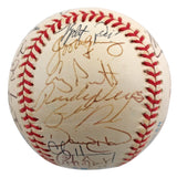 1997 Royals (28) Luzinski, Damon, Dye +25 Signed Budig Oal Baseball BAS #AA03200