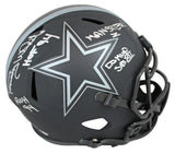 Cowboys Randy White "4x Insc" Signed Eclipse Full Size Speed Rep Helmet BAS Wit