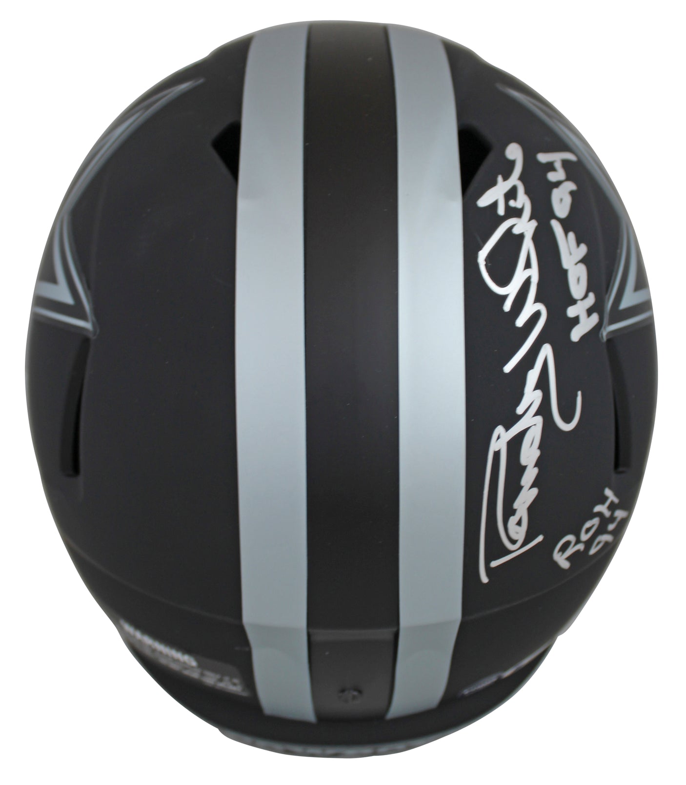 Cowboys Randy White "4x Insc" Signed Eclipse Full Size Speed Rep Helmet BAS Wit