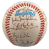 1997 Royals (28) Luzinski, Damon, Dye +25 Signed Budig Oal Baseball BAS #AA03200