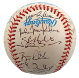 1997 Royals (28) Luzinski, Damon, Dye +25 Signed Budig Oal Baseball BAS #AA03200