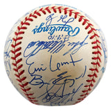 1997 Rangers (33) Rodriguez, Clark, Gonzalez Signed Oal Baseball BAS #AC01909